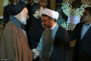 مراسم ختم مرحوم حجت الاسلام و المسلمین صالحی منش در حسینیه جماران