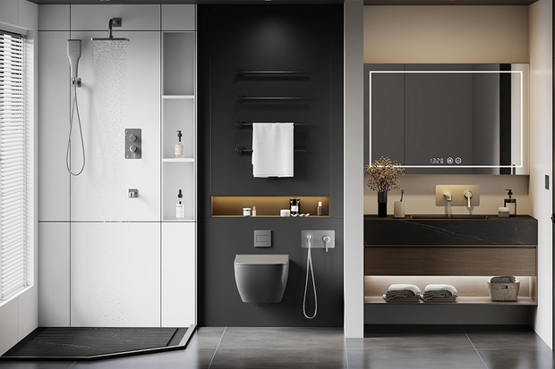 راهنمای کامل انتخاب شیرآلات توکار + معرفی بهترین مدل‌ها برای دکوراسیون مدرن