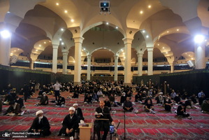 مراسم احیا شب بیست و سوم ماه مباررک رمضان در مصلای قدس قم