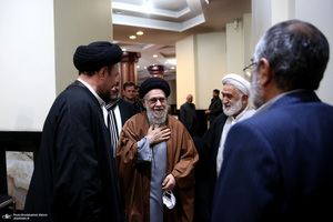 تجدید میثاق اعضای مجمع روحانیون مبارز با آرمان های حضرت امام خمینی (س)