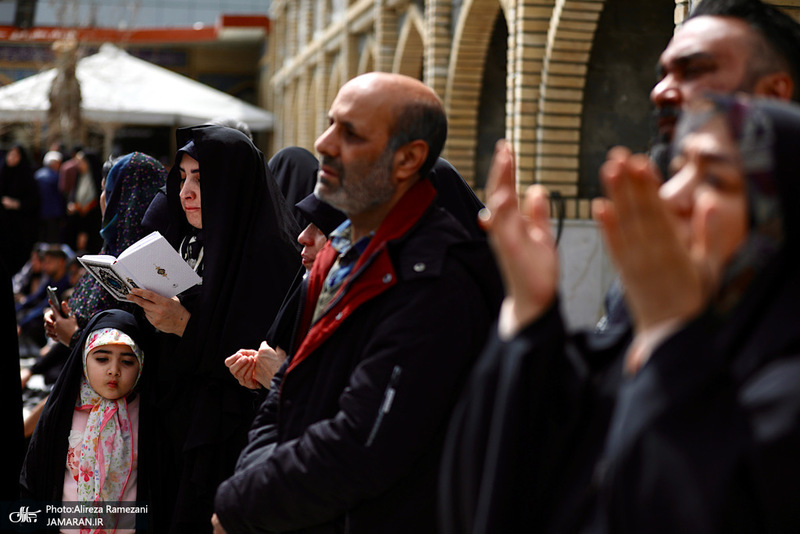 مراسم تحويل سال در آستان حضرت امام زاده صالح (ع)