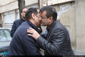 حضور سيد حسن خميني در منزل مرحوم اسدالله پرنده رضايي