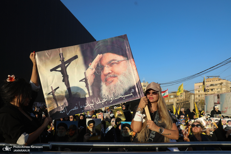 مراسم اولین سالگرد شهادت سید حسن نصرالله-2