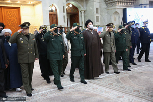 تجدید بیعت فرماندهان ارشد نیروهای مسلح با آرمان های حضرت امام خمینی (س)