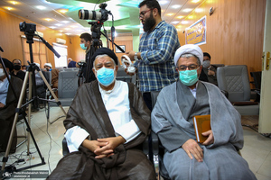 مراسم تودیع و معارفه سرپرست موسسه تنظیم و نشر آثار امام خمینی(س) نمایندگی قم