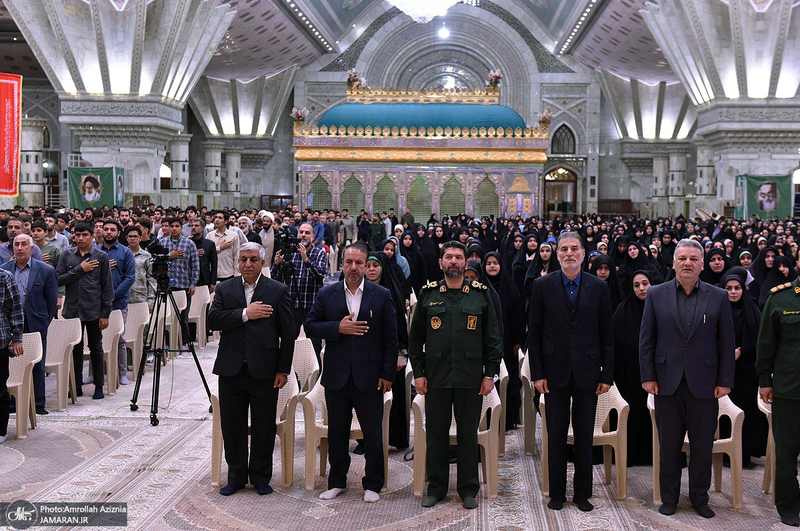 همایش بزرگ شورای 9 نفره مدارس در حرم مطهر امام خمینی