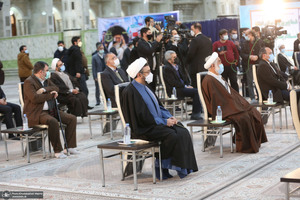 تجدید میثاق رئیس و نمایندگان مجلس شورای اسلامی با آرمان‌های امام خمینی(س)