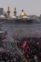 مراسم عزاداری ظهر عاشورا در کربلا