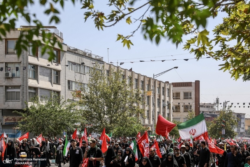 مراسم تشییع پیکر مطهر رهبر شهید انقلاب در تهران