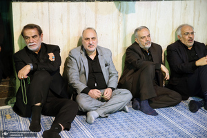 مراسم عزاداری هیئت جامعه اسلامی ورزشکاران در حسینیه جماران