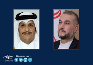 گفتگوی تلفنی وزرای خارجه ایران و قطر