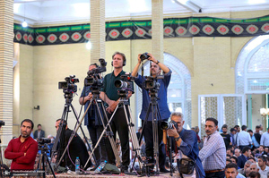 حضور سید حسن خمینی در روستای خیارج استان قزوین -3