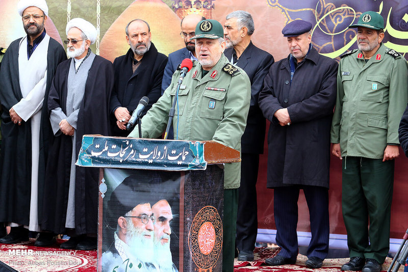تجمع بزرگداشت شهید حاج قاسم سلیمانی در میدان امام خمینی(س) اصفهان + تصاویر