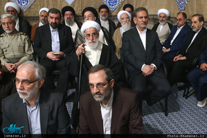 دیدار مسئولان نظام و سفرای کشورهای اسلامی با رهبر معظم انقلاب 