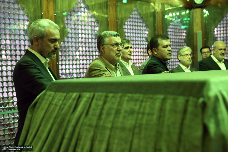 تجدید میثاق رئیس‌جمهور و اعضای دولت با آرمان‌های حضرت امام خمینی (س) - 2