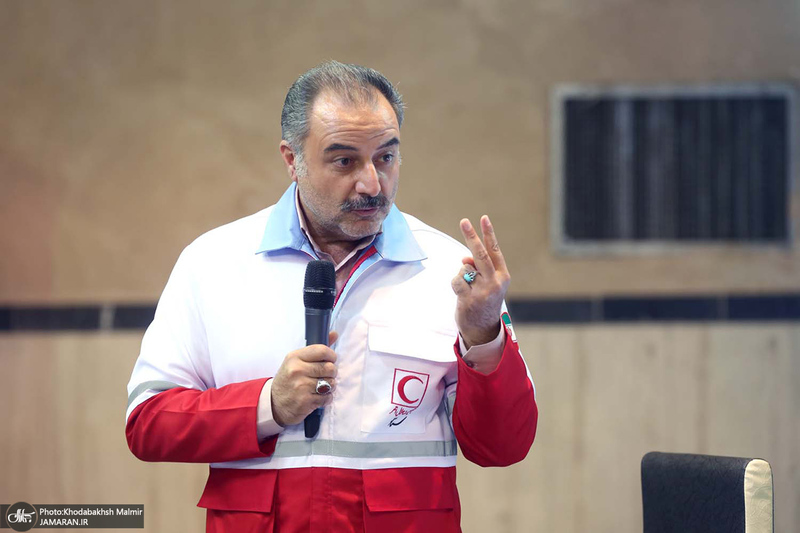 دیدار مدیران، کارکنان و جوانان جمعیت هلال احمر با سید حسن خمینی