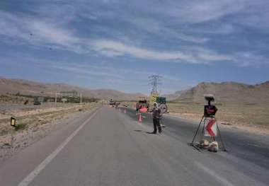 عملیات بهسازی و اصلاح ورودی 2 جاده شهر طبس آغاز شد