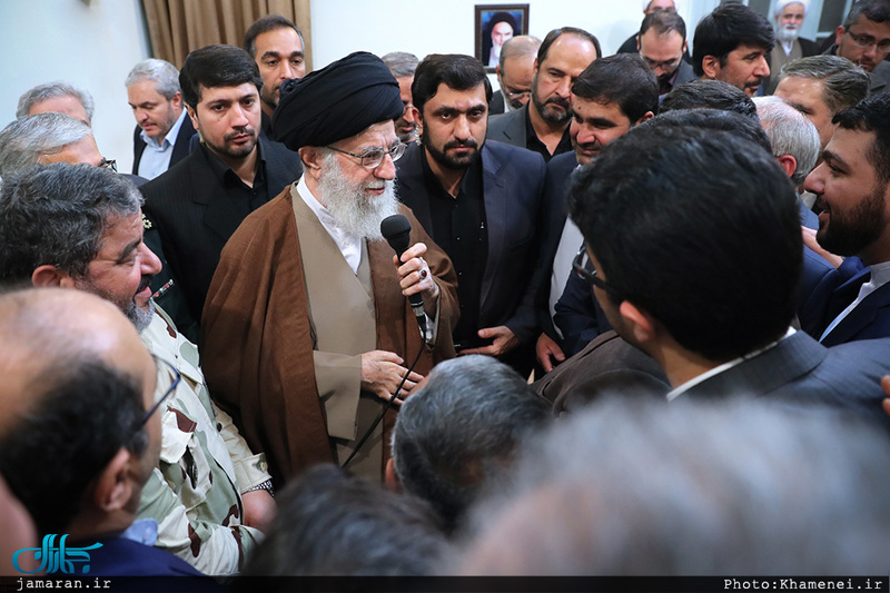 دیدار مسئولان سازمان پدافند غیر عامل با رهبر معظم انقلاب