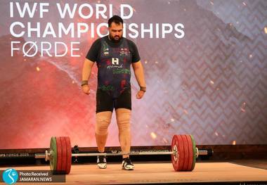 وزنه برداری قهرمانی جهان| یک برنز سهم ایران از سنگین وزن/ مصدومیت کار دست داودی داد+عکس