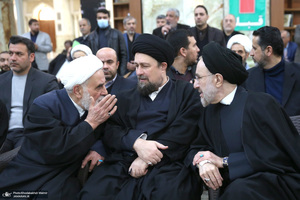 مراسم تشییع و خاکسپاری آیت الله موسوی بجنوردی (ره) -4