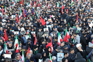 حضور میلیون ها تهرانی در تشییع پیکر مطهر سردار قاسم سلیمانی -1