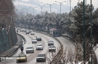 بهترین عکس ها از روز برفی تهران (9)