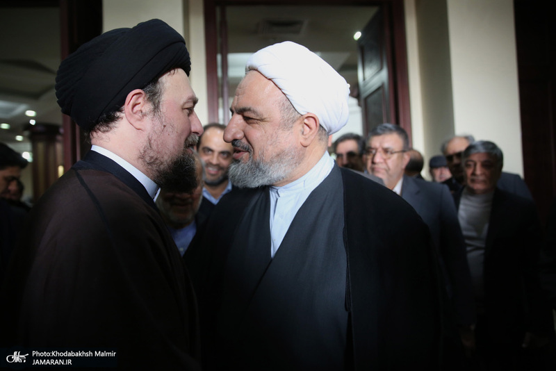 حاشیهتجدید میثاق رئیس و جمعی از نمایندگان مجلس شورای اسلامی با آرمان‌های امام خمینی(س)