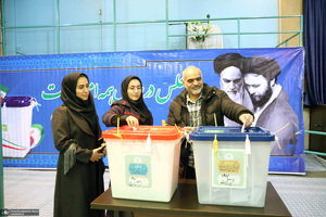 حضور دکتر علی کمساری در  انتخابات مجلس شورای اسلامی و مجلس خبرگان رهبری