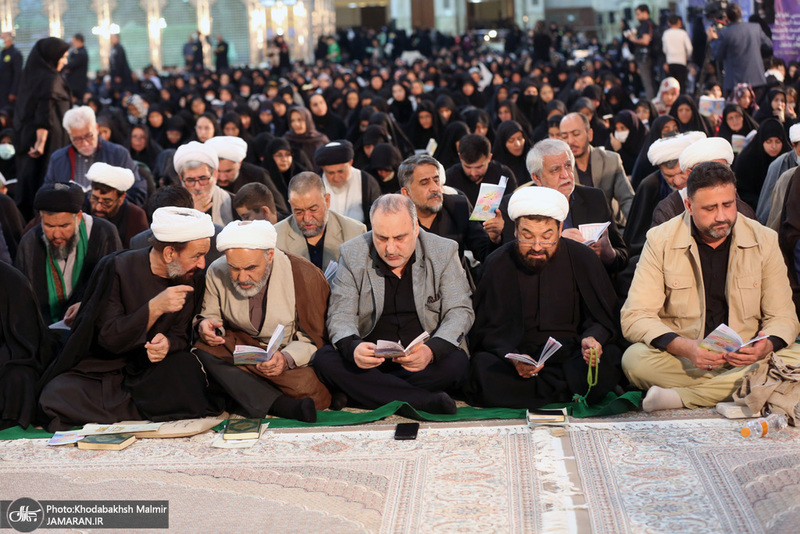 مراسم شب بیست و یکم ماه رمضان در حرم مطهر امام خمینی (س) 1