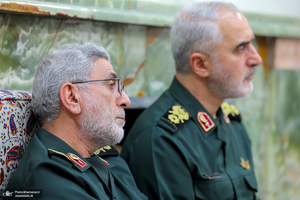 دیدار جمعی از فرماندهان نیروهای مسلح با فرمانده معظم کل قوا