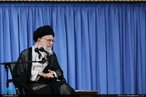 دیدار جمعی از استادان، نخبگان و پژوهشگران دانشگاه‌ها با رهبر معظم انقلاب