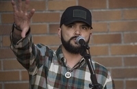 حمله پلیس آمریکا به تظاهرات کنندگان ضدترامپ