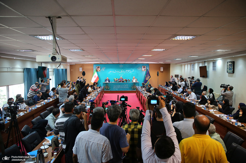 نشست خبری وزیر فرهنگ و ارشاد اسلامی / سید عباس صالحی