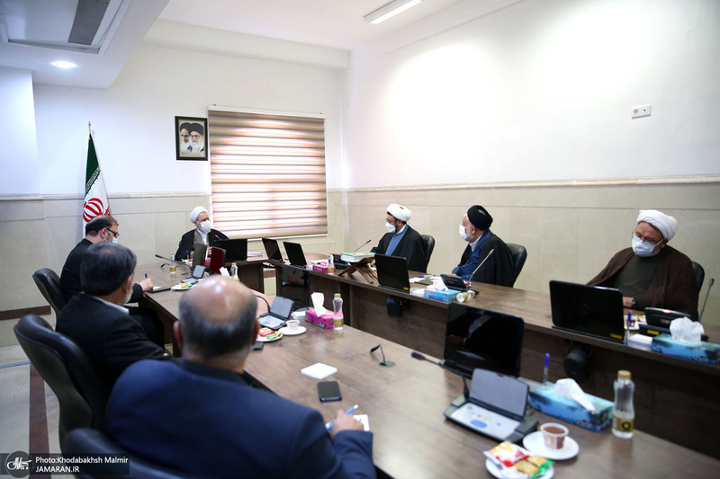 دیدار سرپرست موسسه تنظیم و نشر آثار امام خمینی(ره) با آیت الله اعرافی