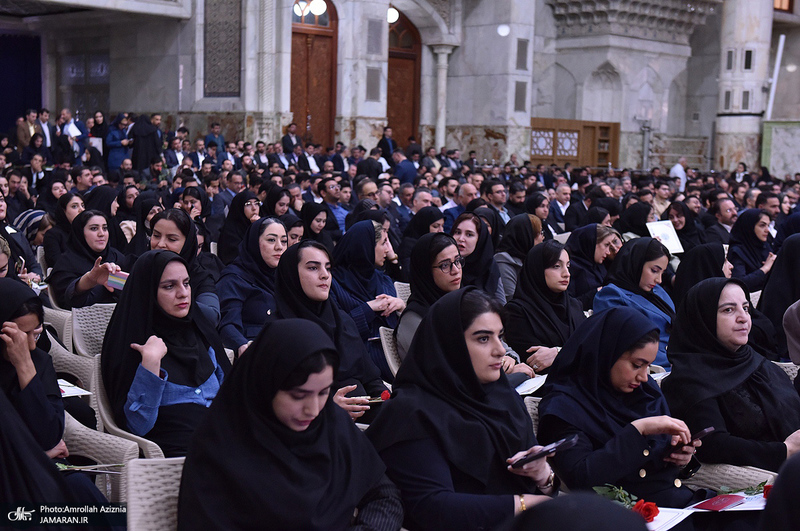 مراسم تحلیف کارآموزان وکالت در حرم امام خمینی (س)