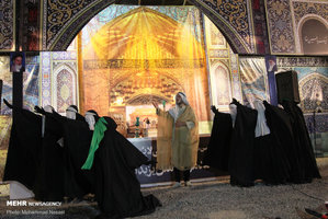 مراسم عزاداری شب چهارم محرم در بندرگز