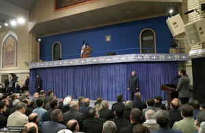 سخنرانی نوروزی رهبر معظم انقلاب در جمع اقشار مختلف مردم