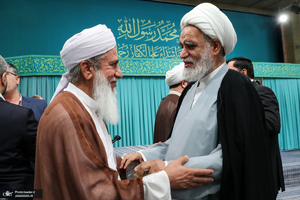 مراسم گرامیداشت عید میلاد پیامبر اکرم (ص) و امام صادق (ع) در حسینیه امام خمینی (ره)