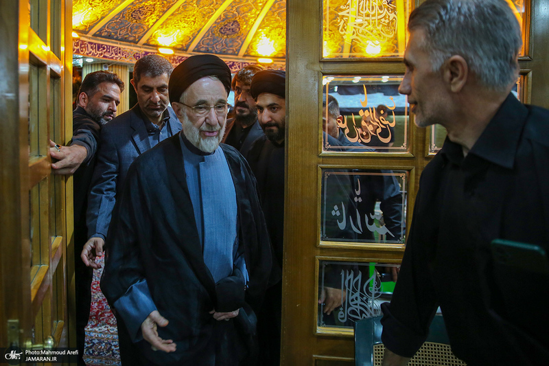 مراسم عزاداری شب تاسوعای حسینی در دارالزهرا (س)