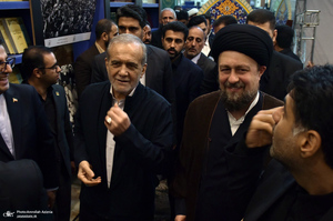 مراسم شب سالگرد ارتحال حضرت امام خمینی (س) با حضور رئیس جمهور -1