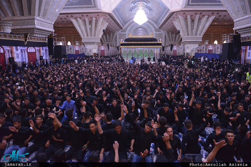 عزاداری ظهر تاسوعا در حرم امام خمینی(س)