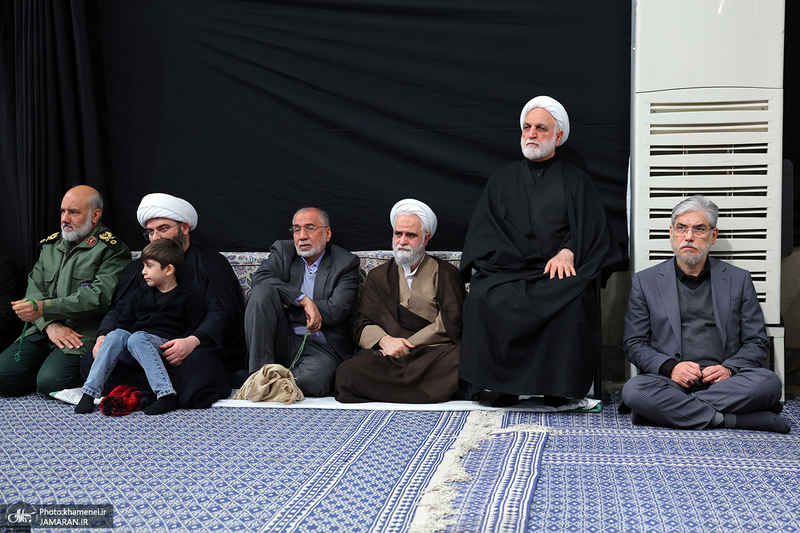 دومین شب مراسم عزاداری حضرت فاطمه‌زهرا (س) در حسینیه امام خمینی