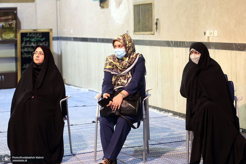 دیدار جمعی از جانبازان واقعه هفتم تیر با سید حسن خمینی