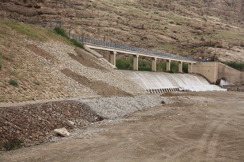 پیشرفت 80 درصدی طرح بازسازی سد کشتگر ارومیه در 2 ماه گذشته