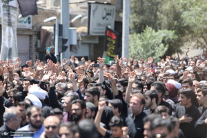 مراسم شهادت امام جعفر صادق(ع) با حضور آیت الله العظمی وحید خراسانی