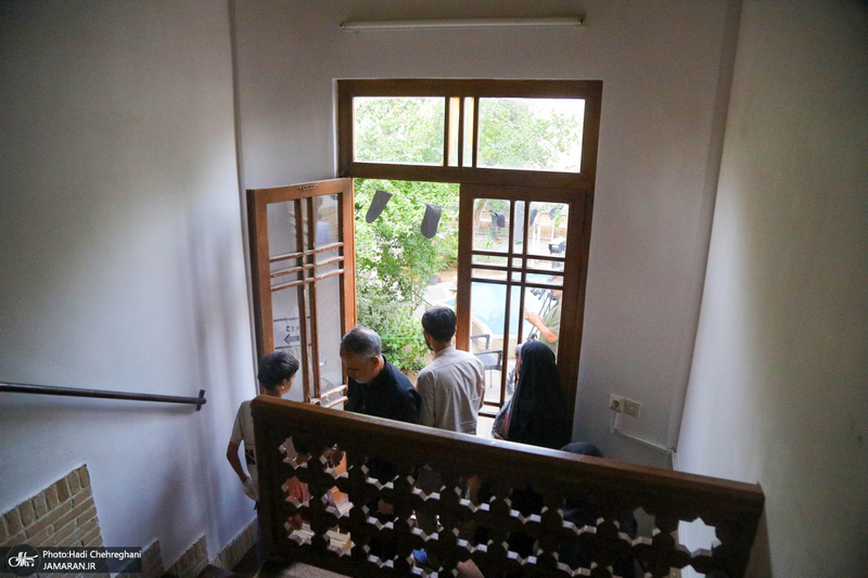 حال و هوای بیت حضرت امام خمینی (س) در قم در روز 14 خرداد‎