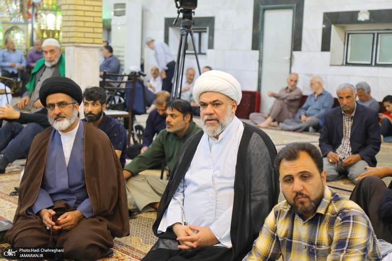 مراسم گرامیداشت یاد و خاطره امام خمینی (س) در مسجد امام رضا (ع) قم