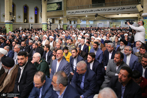 دیدار مسئولان نظام و سفرای کشورهای اسلامی با رهبر معظم انقلاب