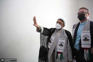 دیدار سرپرست موسسه تنظیم و نشر آثار امام خمینی(س) با سفیر فلسطین در تهران/ صلاح زواوی
