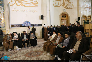 مراسم هفتمین روز رحلت آیت الله هاشمی رفسنجانی(ره) در قم